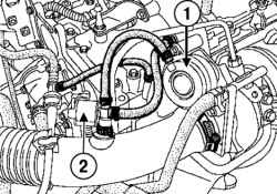 2.3.5 Электромагнитный клапан регулирования давления наддува (двигатель F4R)